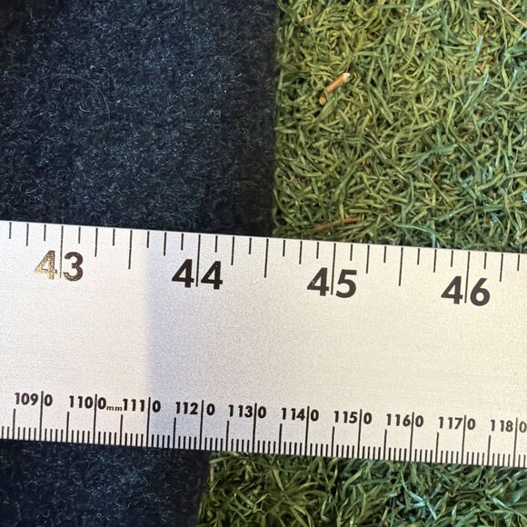 Calvin Klein Men Black Wool Cashmere 3 Button Overcoat Sz 60R Pacific 51711 - Picture 3 of 16